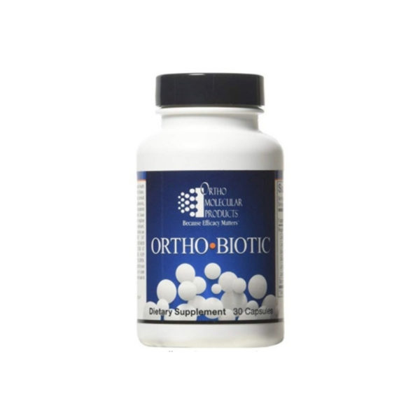 Ortho Biotic supplements in bottle