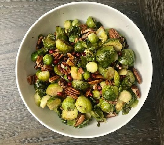 Maple Brussels Sprouts Salad