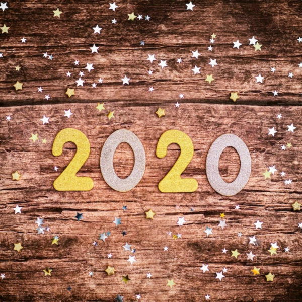 2020 numbers on a table