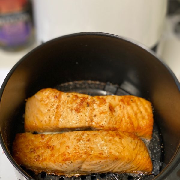 Fish filets in the pan