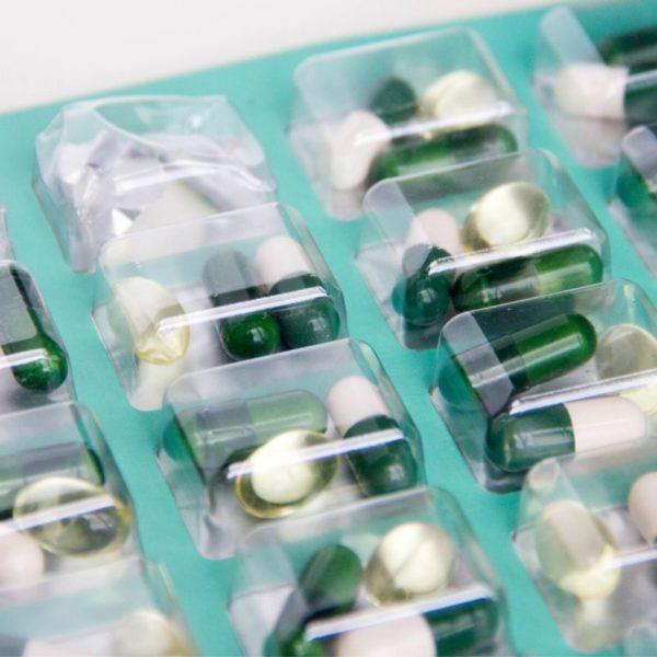 Pills in packaging